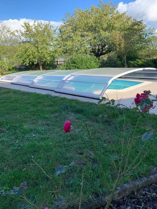 Gite 3 Etoiles Les Gourlines Avec Balneo, Veranda, Piscine Et Garage Avermes Εξωτερικό φωτογραφία