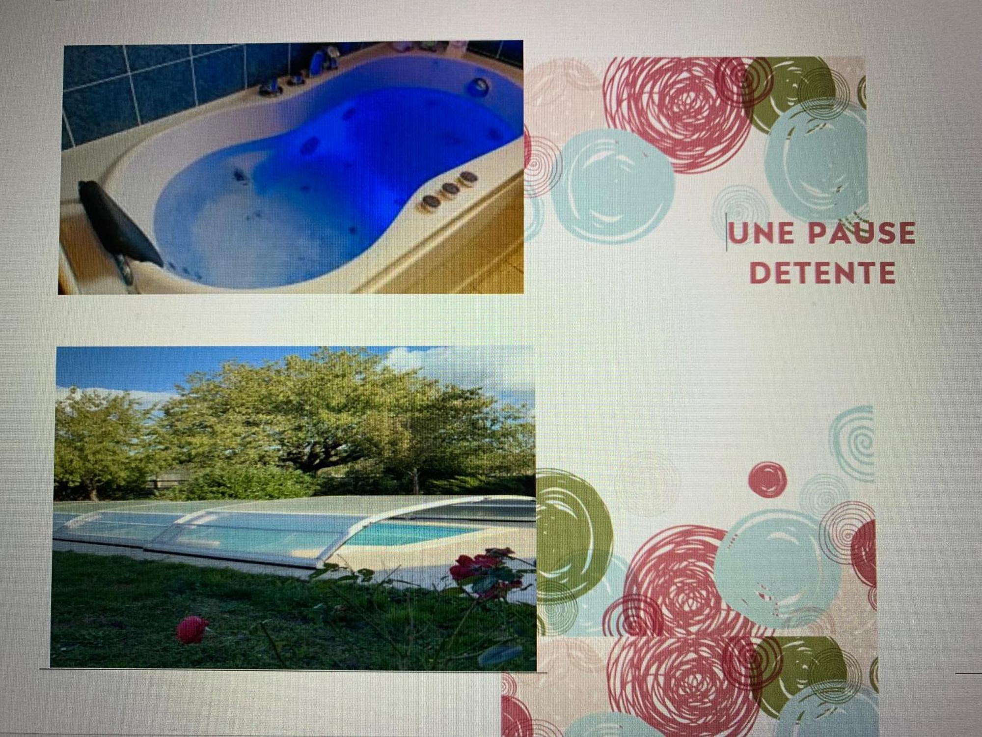 Gite 3 Etoiles Les Gourlines Avec Balneo, Veranda, Piscine Et Garage Avermes Εξωτερικό φωτογραφία